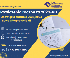 Read more about the article Rozliczenia roczne za 2023 – PIT. Obowiązki płatnika 2023/2024 i nowe interpretacje MF