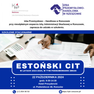 Read more about the article Estoński CIT w latach 2023-2024, w tym podsumowanie zmian